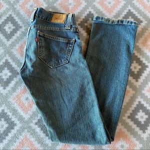 Levi’s slouch straight 504 size 1M
